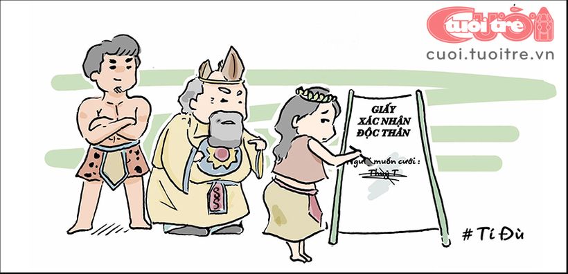 Mỵ Nương định ghi tên ai trong giấy xác nhận độc thân? Mỵ Nương định ghi tên ai trong giấy xác nhận độc thân?